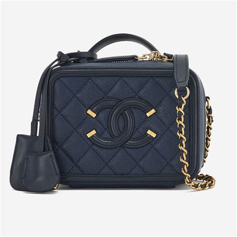 Chanel vanity case bag small